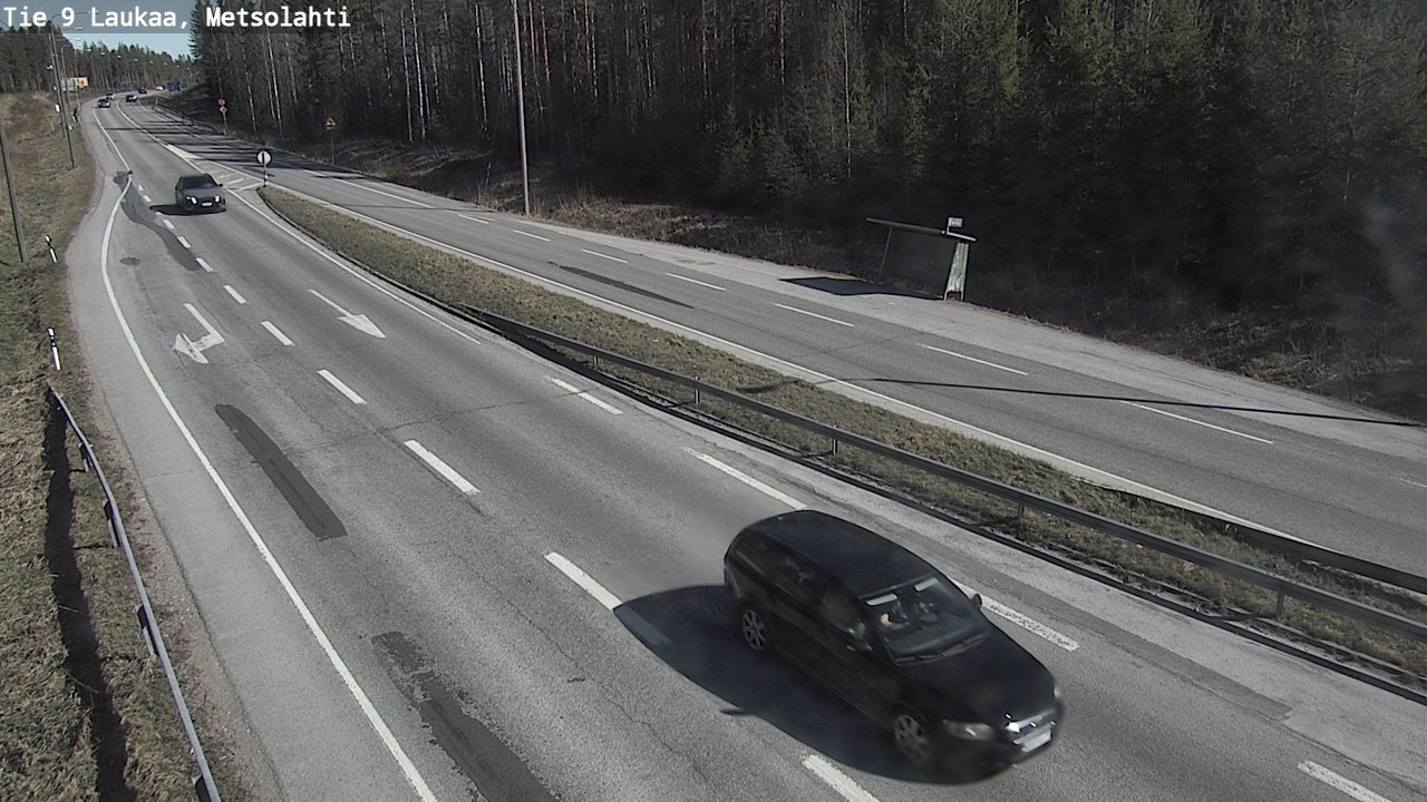 Weather Camera Image Väg 9 Laukaa, Metsolahti, Laukaa, Keski-Suomi