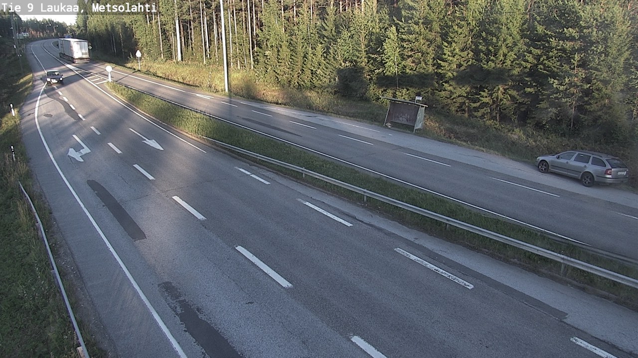 Weather Camera Image Väg 9 Laukaa, Metsolahti, Laukaa, Keski-Suomi