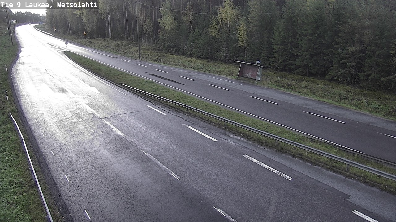 Weather Camera Image Väg 9 Laukaa, Metsolahti, Laukaa, Keski-Suomi