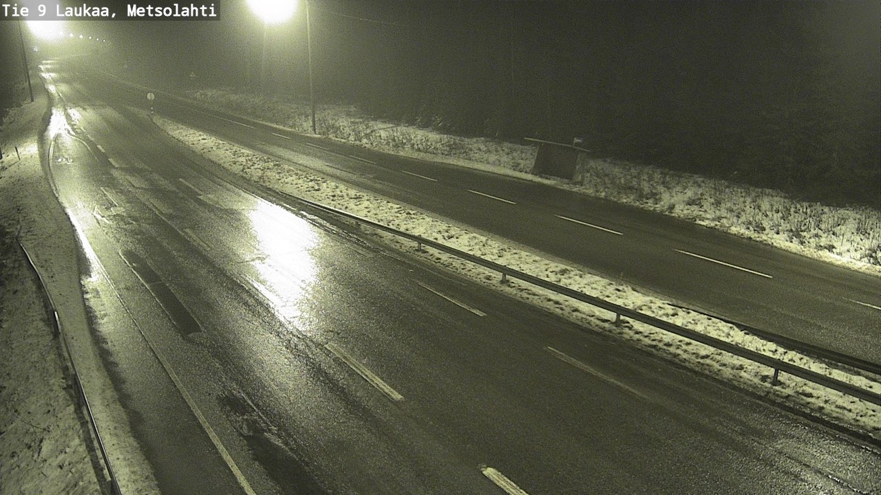 Weather Camera Image Väg 9 Laukaa, Metsolahti, Laukaa, Keski-Suomi