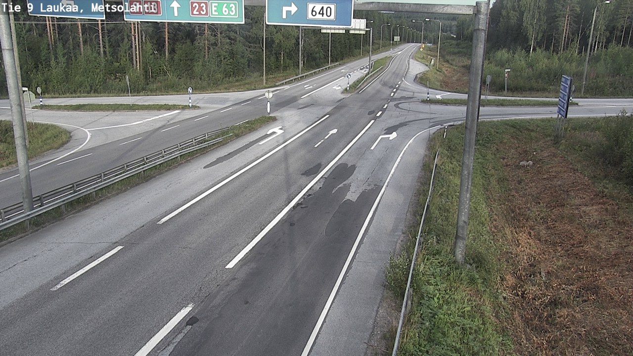 Weather Camera Image Road 9 Laukaa, Metsolahti, Laukaa, Keski-Suomi