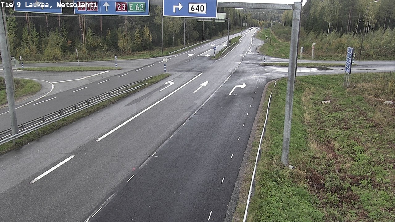 Kelikamerat Kuva Tie 9 Laukaa, Metsolahti, Laukaa, Keski-Suomi