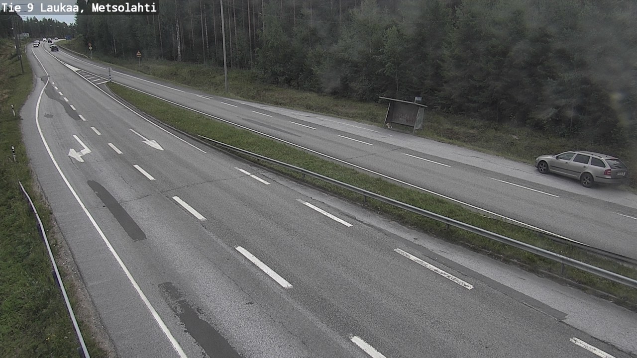 Weather Camera Image Road 9 Laukaa, Metsolahti, Laukaa, Keski-Suomi