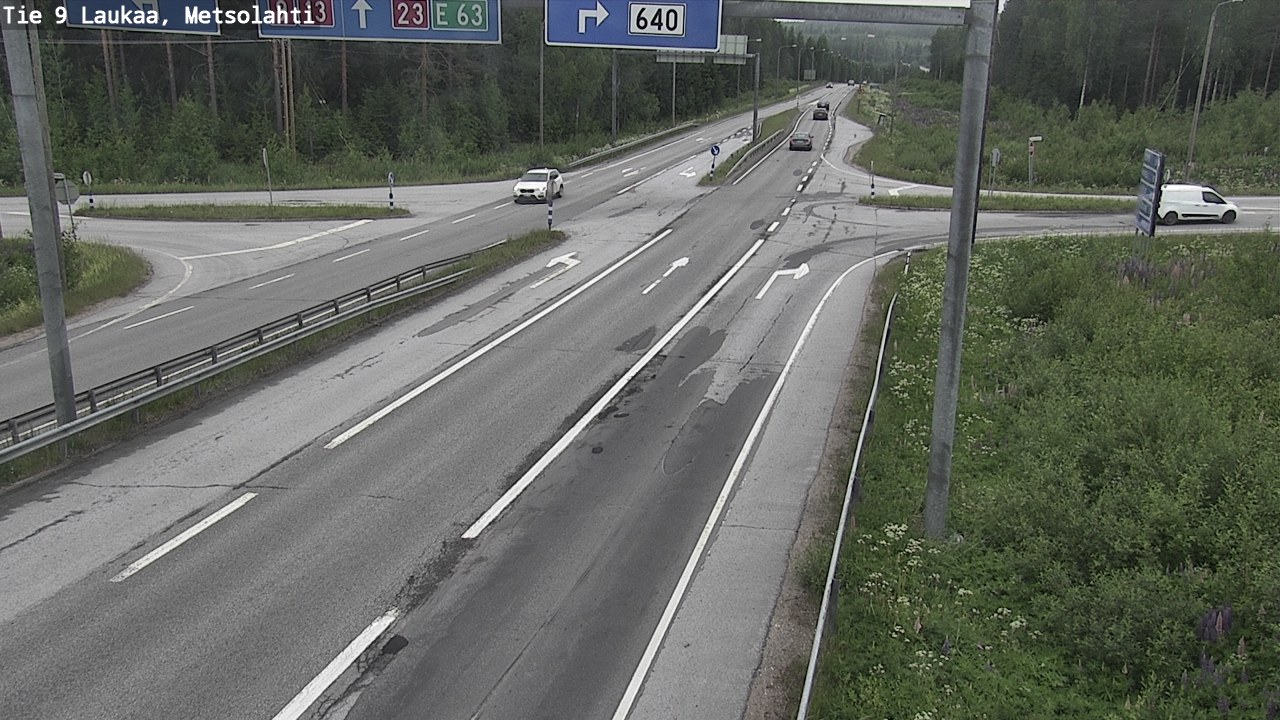 Kelikamerat Kuva Tie 9 Laukaa, Metsolahti, Laukaa, Keski-Suomi