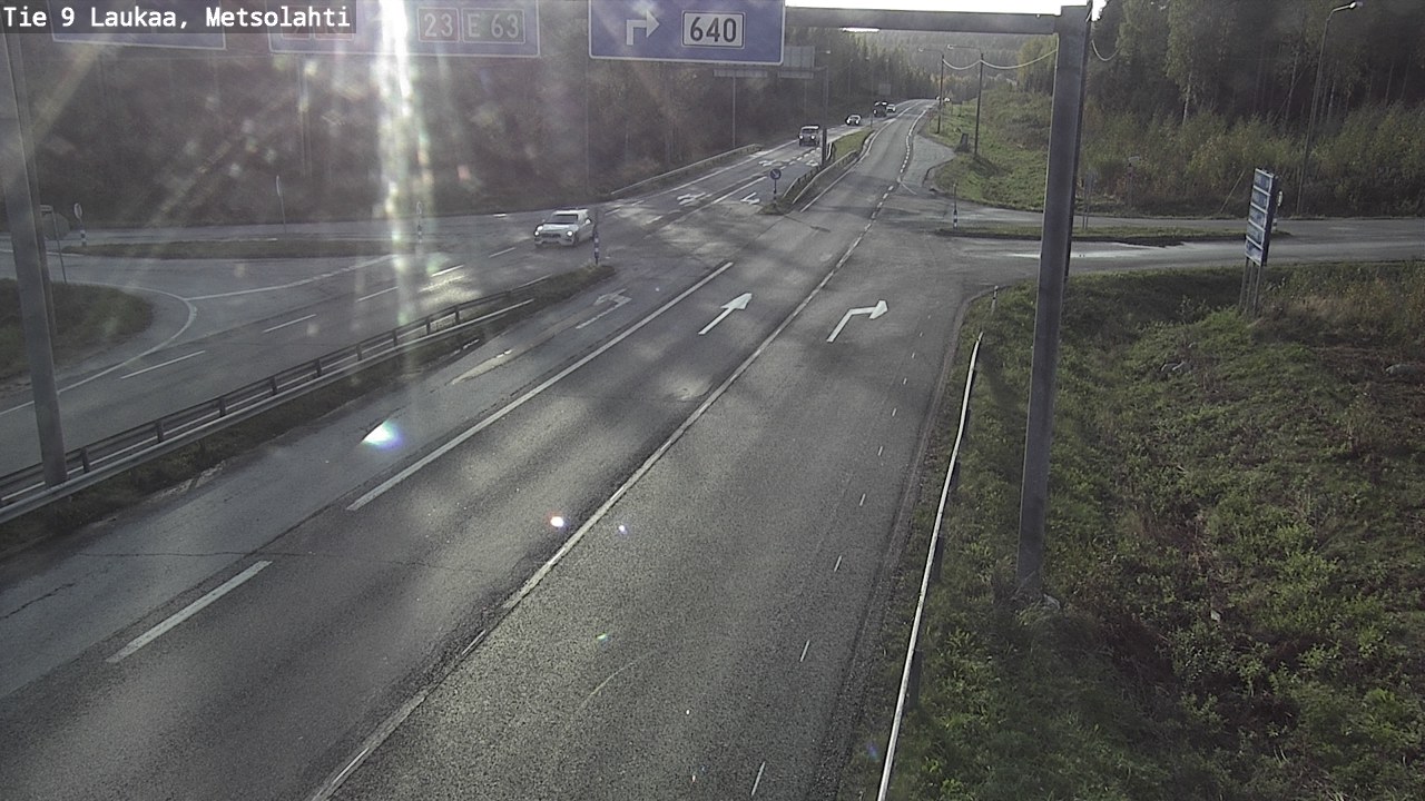 Weather Camera Image Road 9 Laukaa, Metsolahti, Laukaa, Keski-Suomi