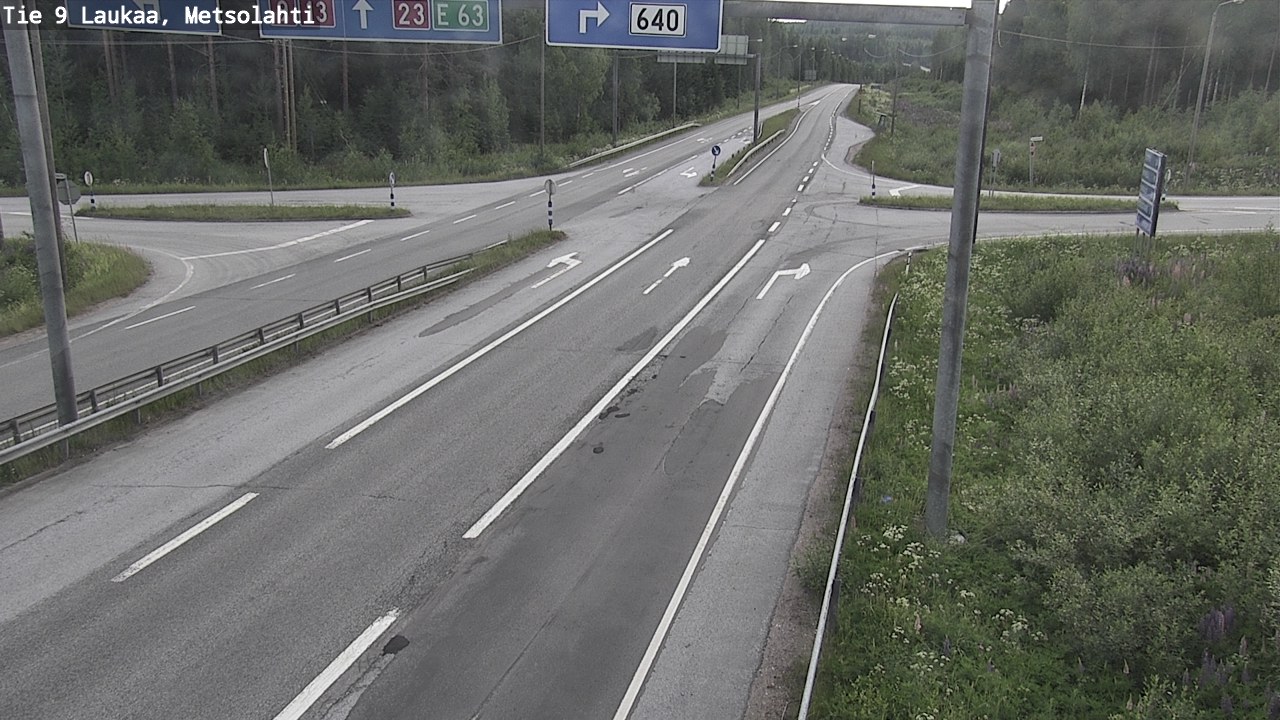 Kelikamerat Kuva Tie 9 Laukaa, Metsolahti, Laukaa, Keski-Suomi