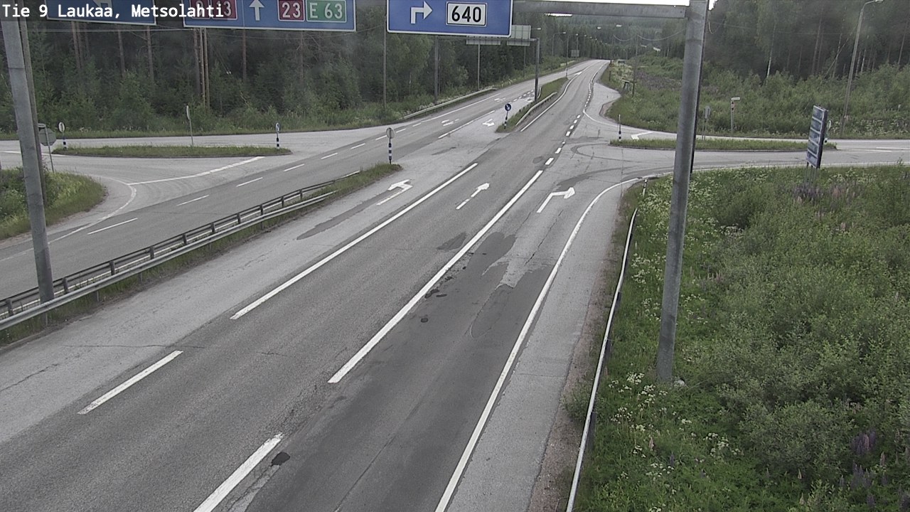 Kelikamerat Kuva Tie 9 Laukaa, Metsolahti, Laukaa, Keski-Suomi