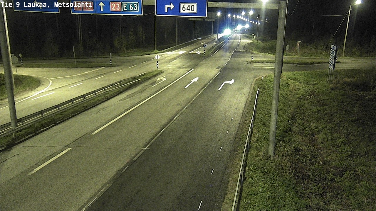 Weather Camera Image Road 9 Laukaa, Metsolahti, Laukaa, Keski-Suomi