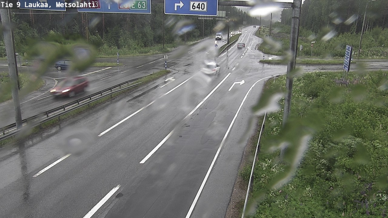 Weather Camera Image Road 9 Laukaa, Metsolahti, Laukaa, Keski-Suomi