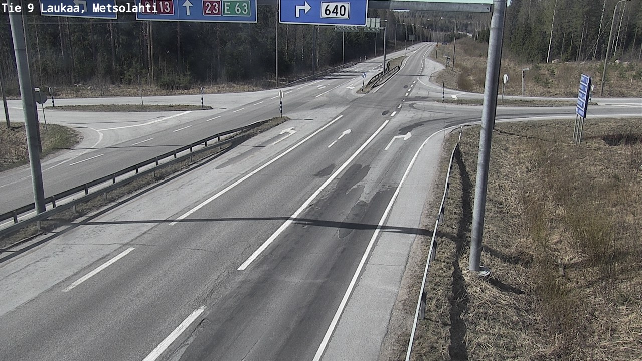 Kelikamerat Kuva Tie 9 Laukaa, Metsolahti, Laukaa, Keski-Suomi