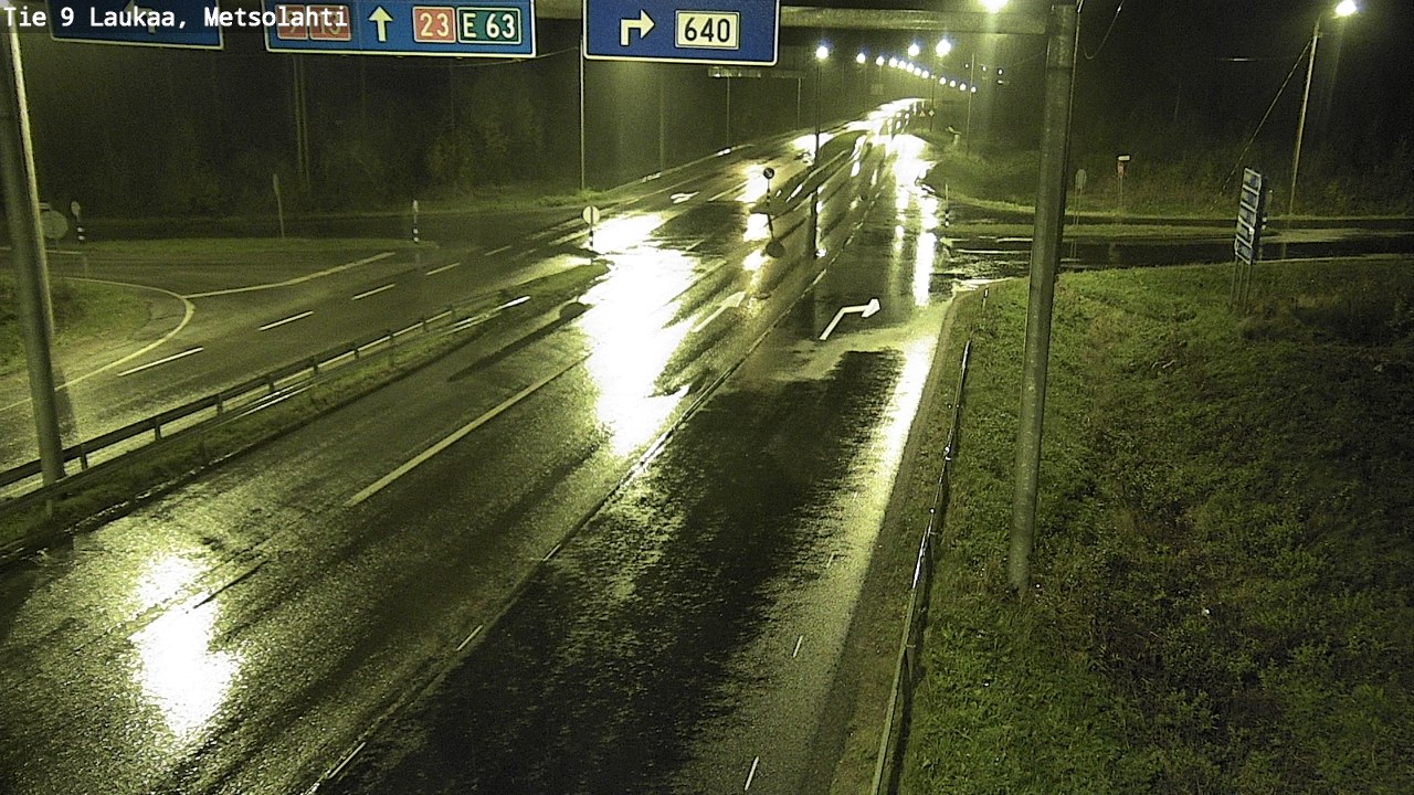 Weather Camera Image Road 9 Laukaa, Metsolahti, Laukaa, Keski-Suomi