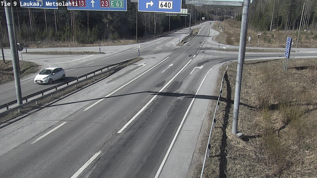 Kelikamerat Kuva Tie 9 Laukaa, Metsolahti, Laukaa, Keski-Suomi