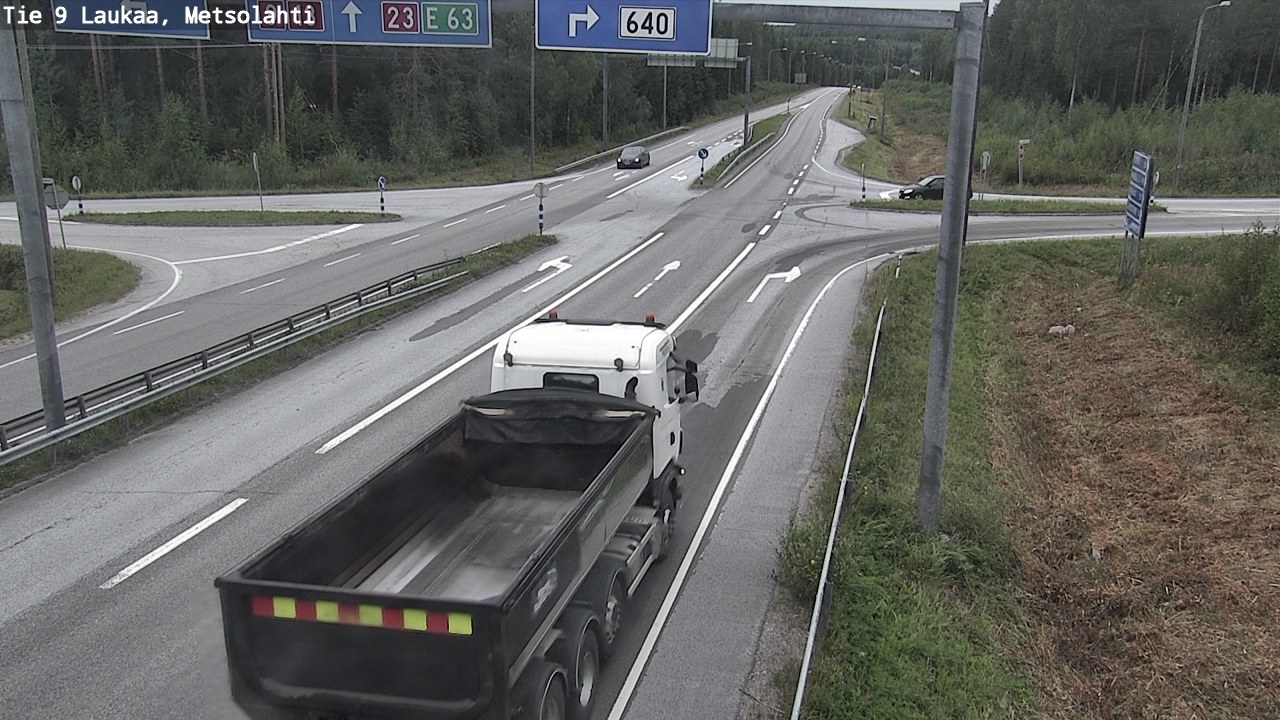 Weather Camera Image Road 9 Laukaa, Metsolahti, Laukaa, Keski-Suomi