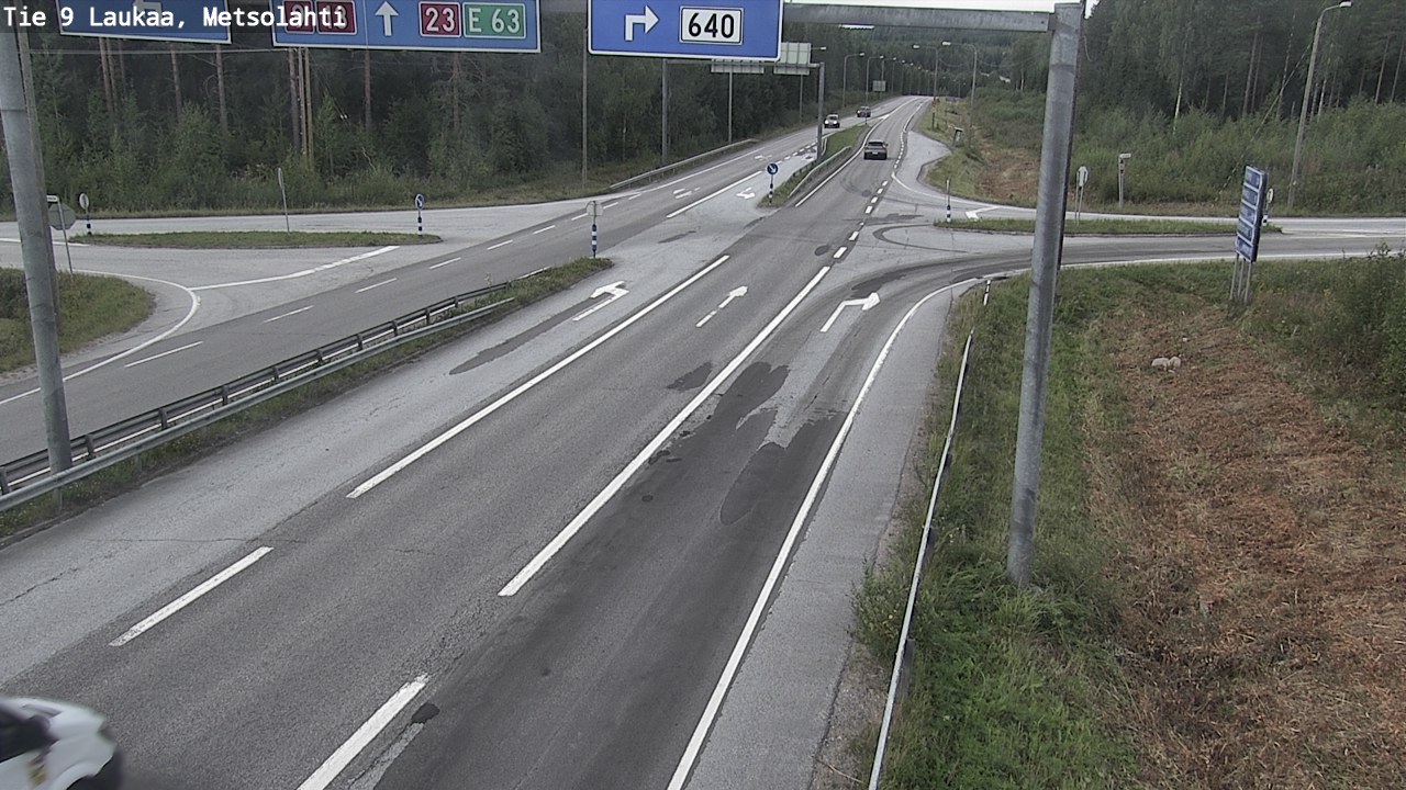 Weather Camera Image Road 9 Laukaa, Metsolahti, Laukaa, Keski-Suomi