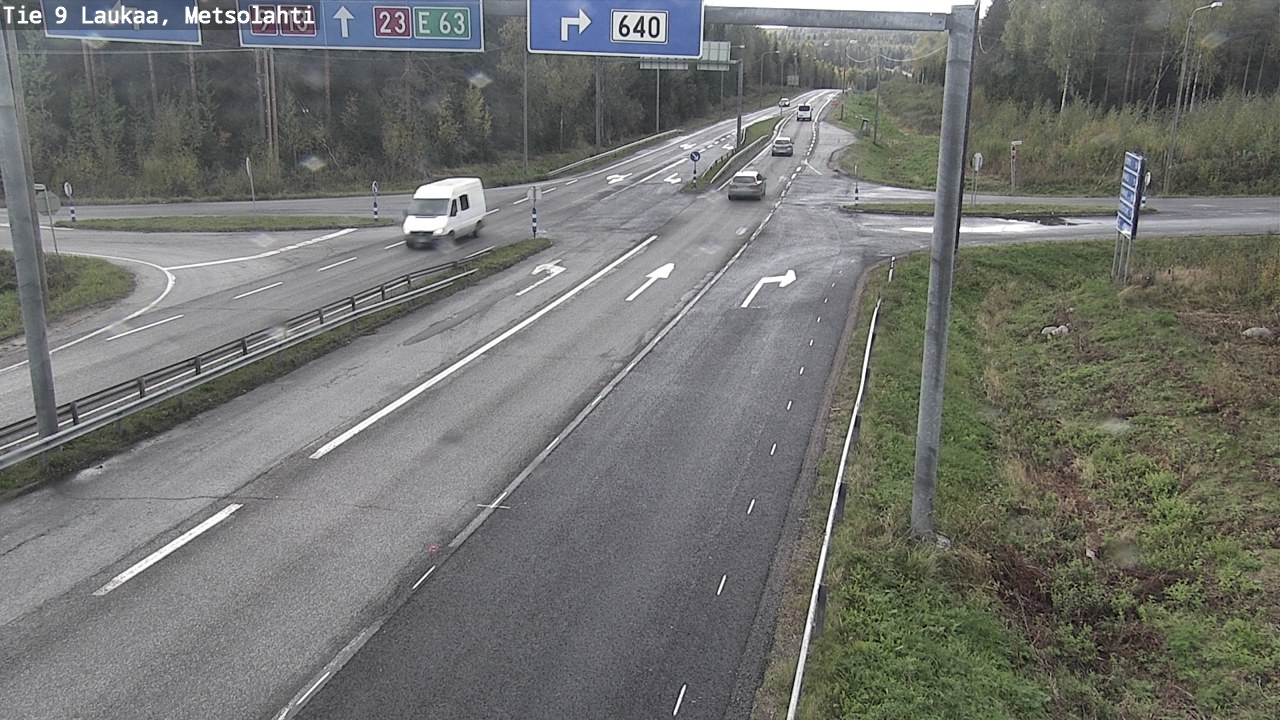 Weather Camera Image Road 9 Laukaa, Metsolahti, Laukaa, Keski-Suomi