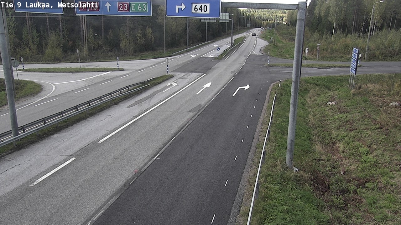 Kelikamerat Kuva Tie 9 Laukaa, Metsolahti, Laukaa, Keski-Suomi