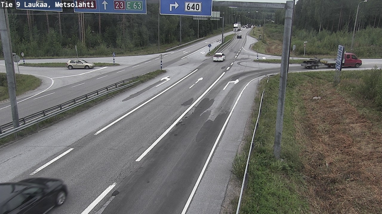 Weather Camera Image Road 9 Laukaa, Metsolahti, Laukaa, Keski-Suomi