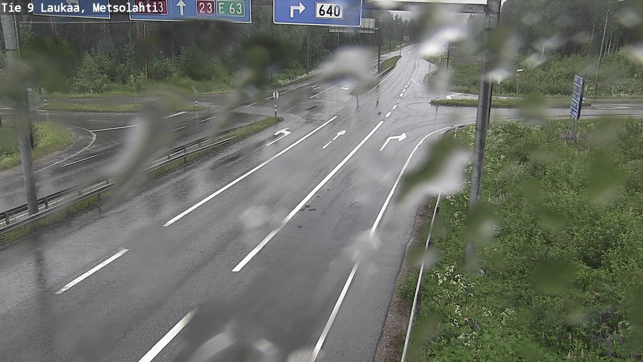 Weather Camera Image Road 9 Laukaa, Metsolahti, Laukaa, Keski-Suomi