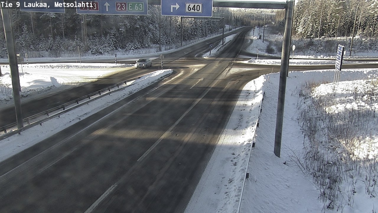 Kelikamerat Kuva Tie 9 Laukaa, Metsolahti, Laukaa, Keski-Suomi