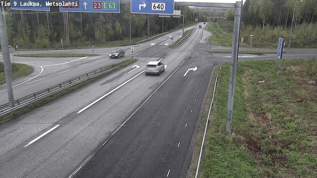 Weather Camera Image Road 9 Laukaa, Metsolahti, Laukaa, Keski-Suomi