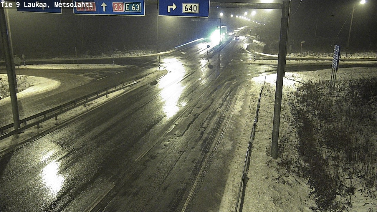 Weather Camera Image Väg 9 Laukaa, Metsolahti, Laukaa, Keski-Suomi