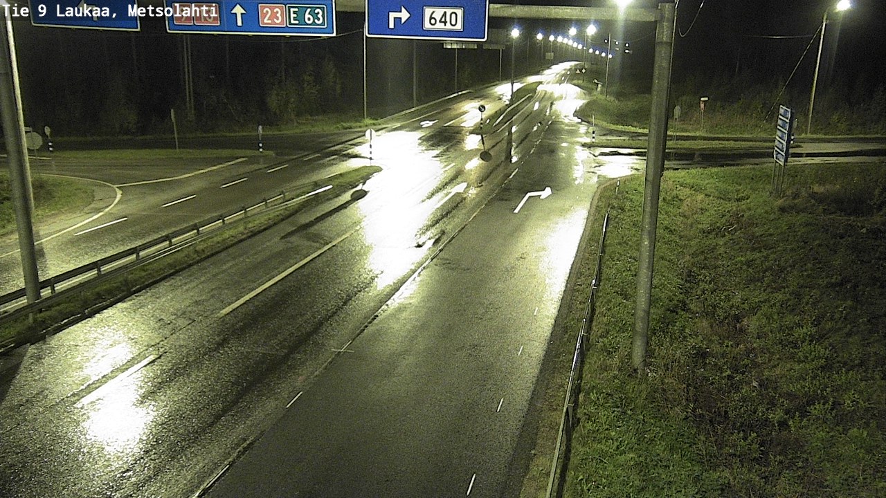 Weather Camera Image Road 9 Laukaa, Metsolahti, Laukaa, Keski-Suomi
