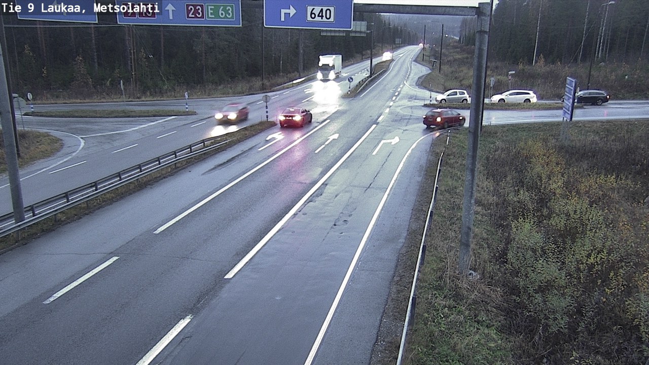 Kelikamerat Kuva Tie 9 Laukaa, Metsolahti, Laukaa, Keski-Suomi