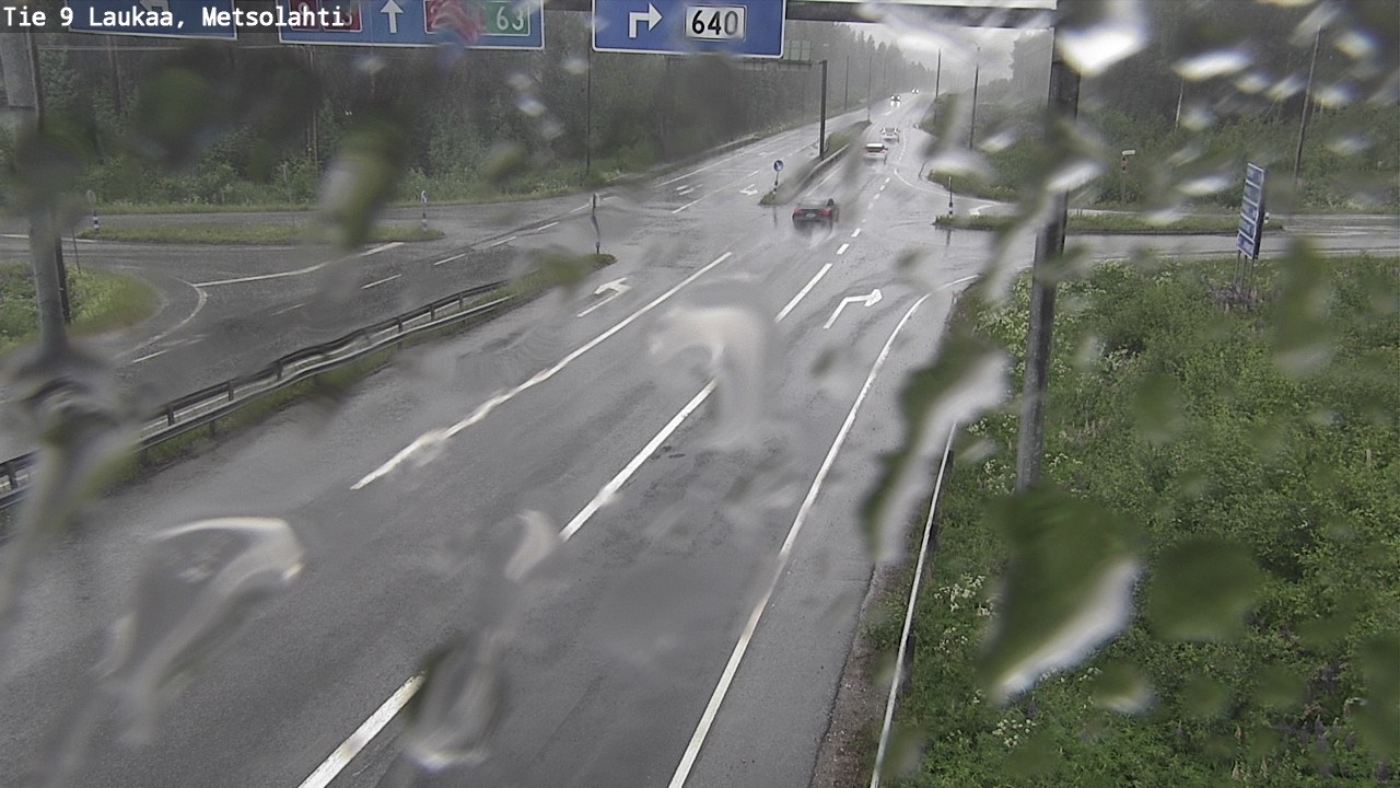 Weather Camera Image Road 9 Laukaa, Metsolahti, Laukaa, Keski-Suomi