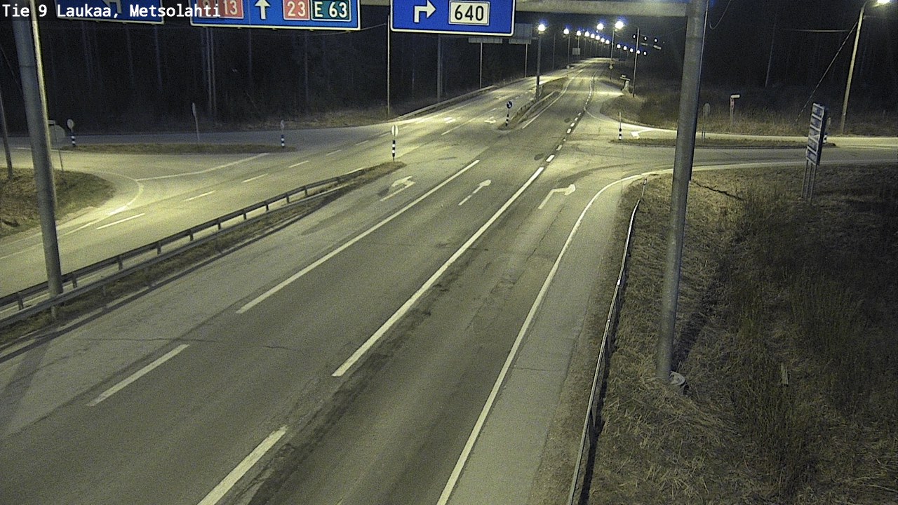 Weather Camera Image Road 9 Laukaa, Metsolahti, Laukaa, Keski-Suomi