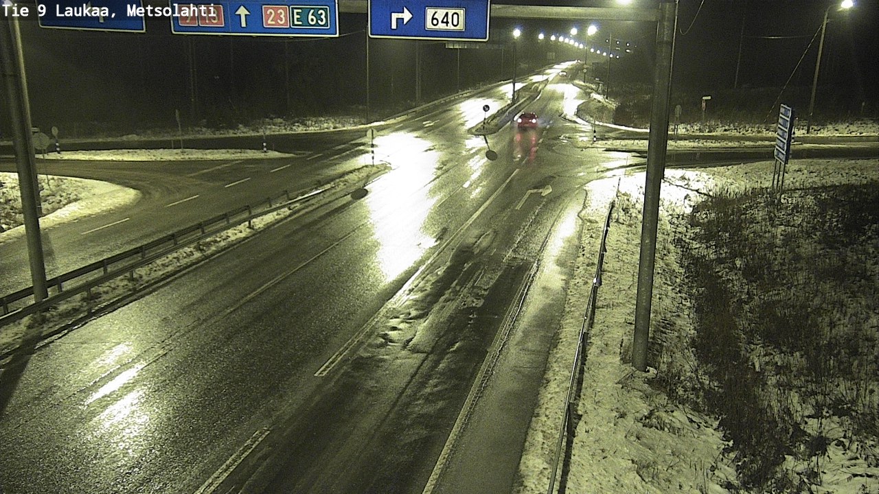 Weather Camera Image Väg 9 Laukaa, Metsolahti, Laukaa, Keski-Suomi
