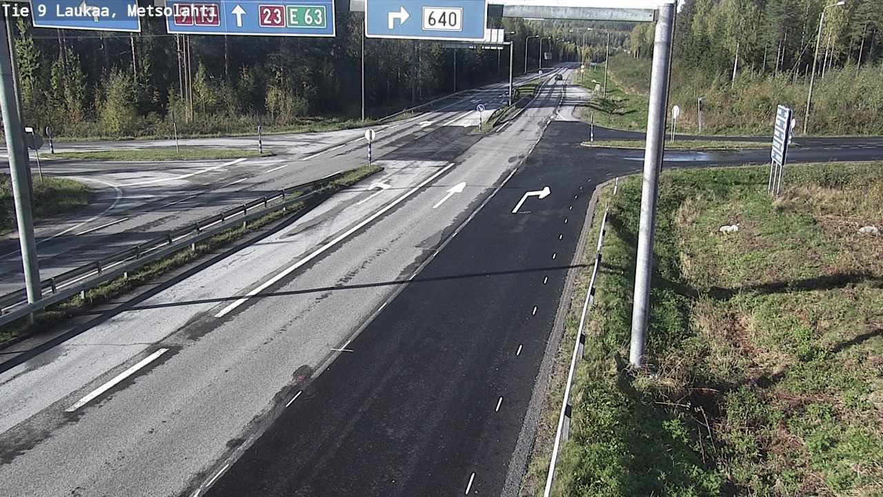 Kelikamerat Kuva Tie 9 Laukaa, Metsolahti, Laukaa, Keski-Suomi