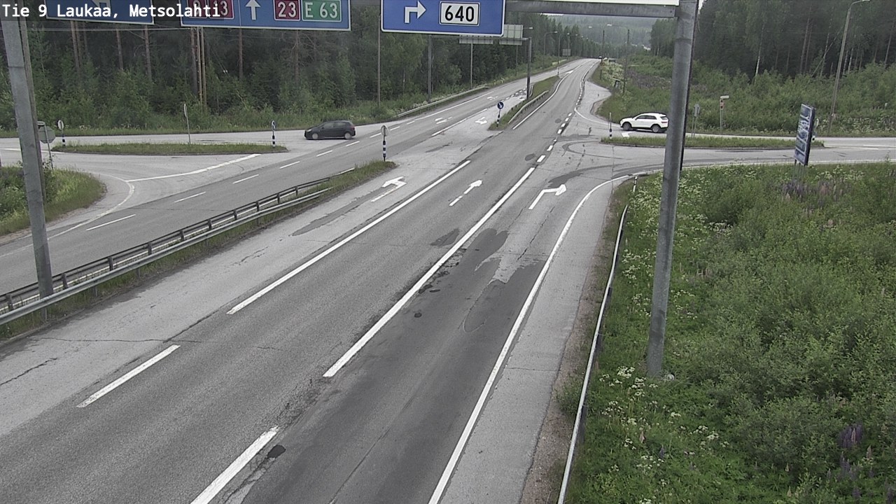 Kelikamerat Kuva Tie 9 Laukaa, Metsolahti, Laukaa, Keski-Suomi