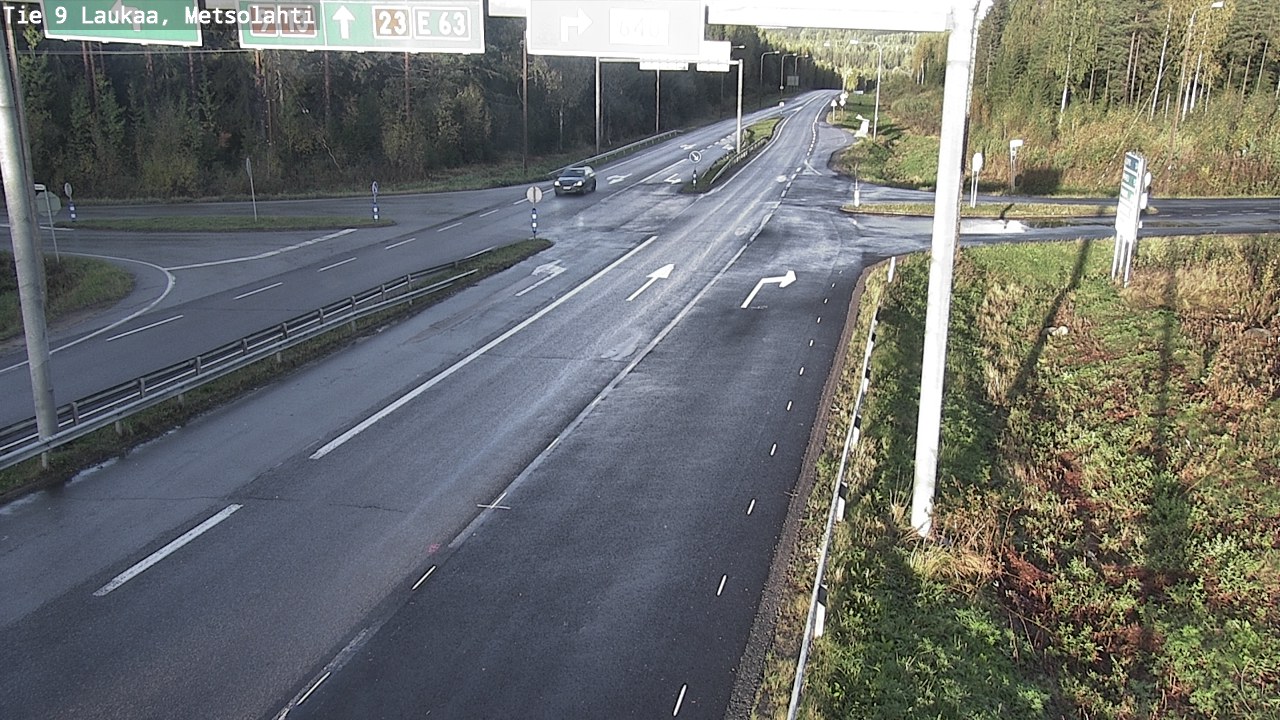 Weather Camera Image Road 9 Laukaa, Metsolahti, Laukaa, Keski-Suomi