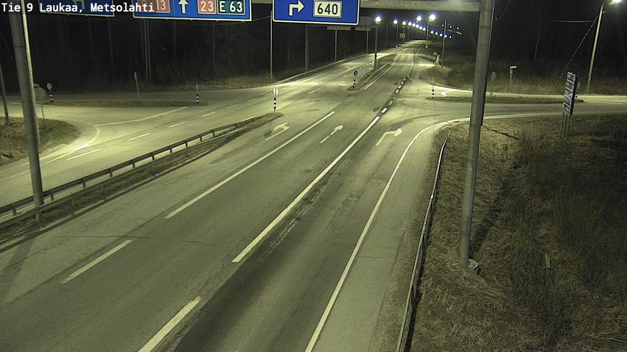 Weather Camera Image Road 9 Laukaa, Metsolahti, Laukaa, Keski-Suomi