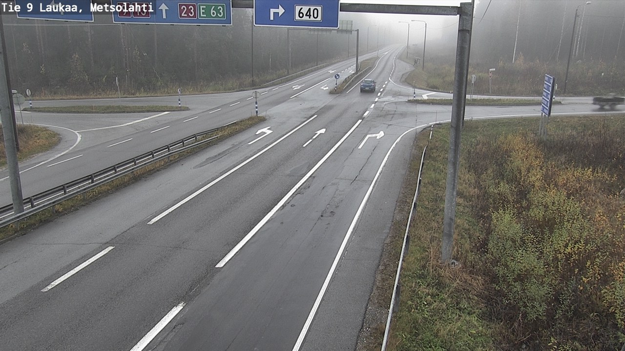 Kelikamerat Kuva Tie 9 Laukaa, Metsolahti, Laukaa, Keski-Suomi