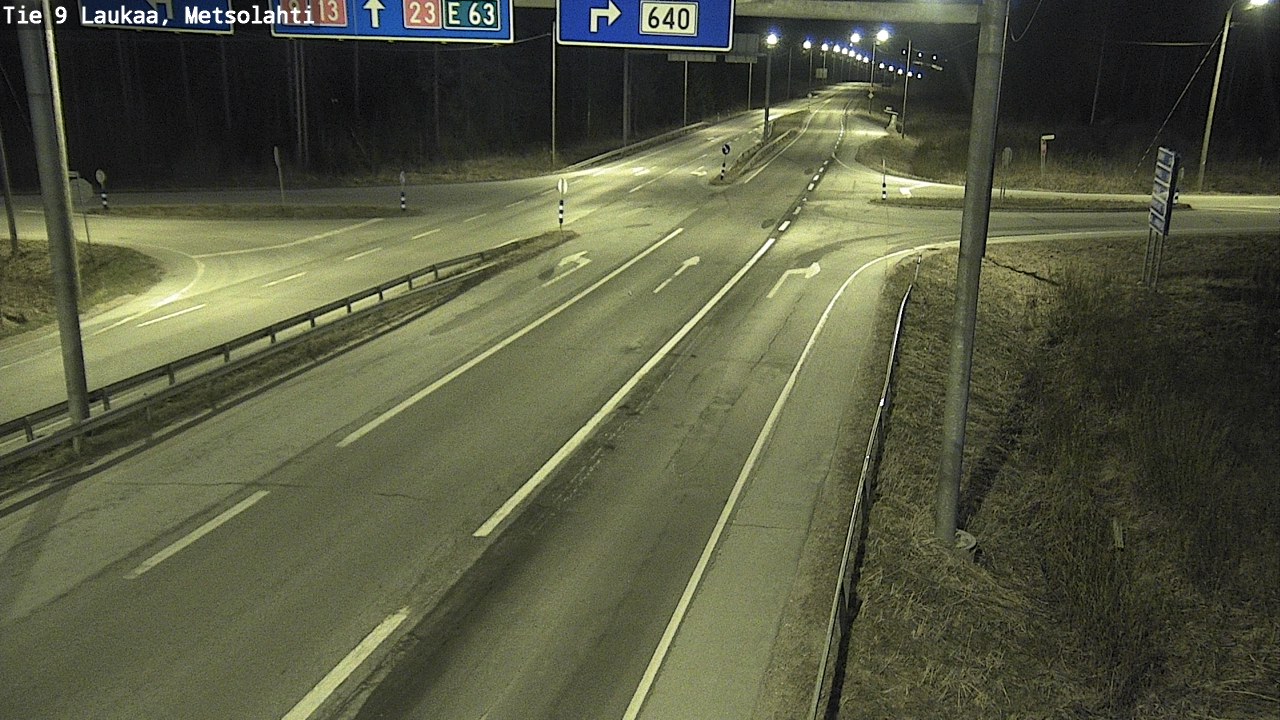 Weather Camera Image Road 9 Laukaa, Metsolahti, Laukaa, Keski-Suomi