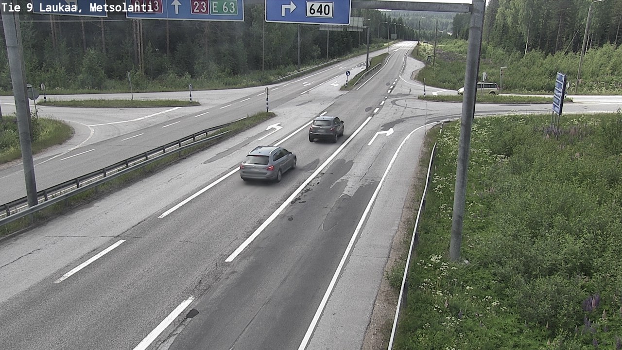 Kelikamerat Kuva Tie 9 Laukaa, Metsolahti, Laukaa, Keski-Suomi