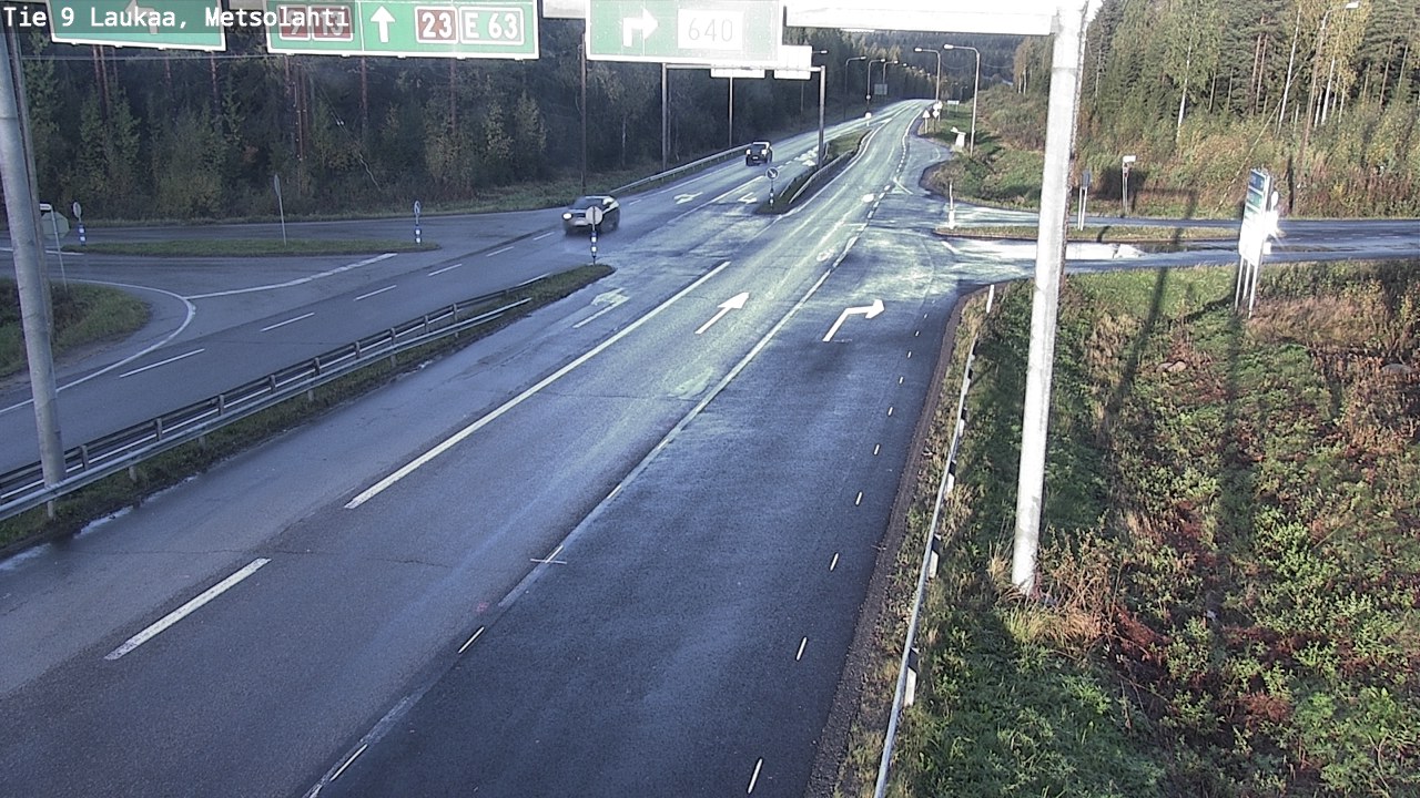 Weather Camera Image Road 9 Laukaa, Metsolahti, Laukaa, Keski-Suomi