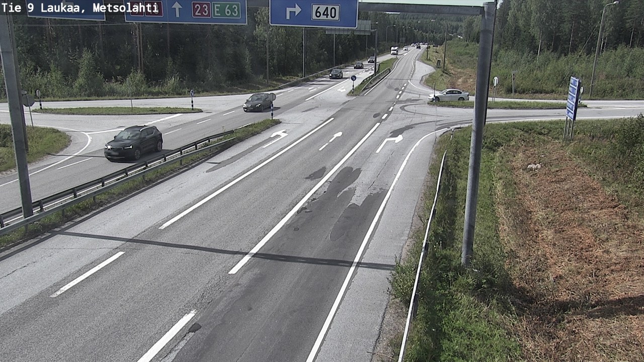 Kelikamerat Kuva Tie 9 Laukaa, Metsolahti, Laukaa, Keski-Suomi