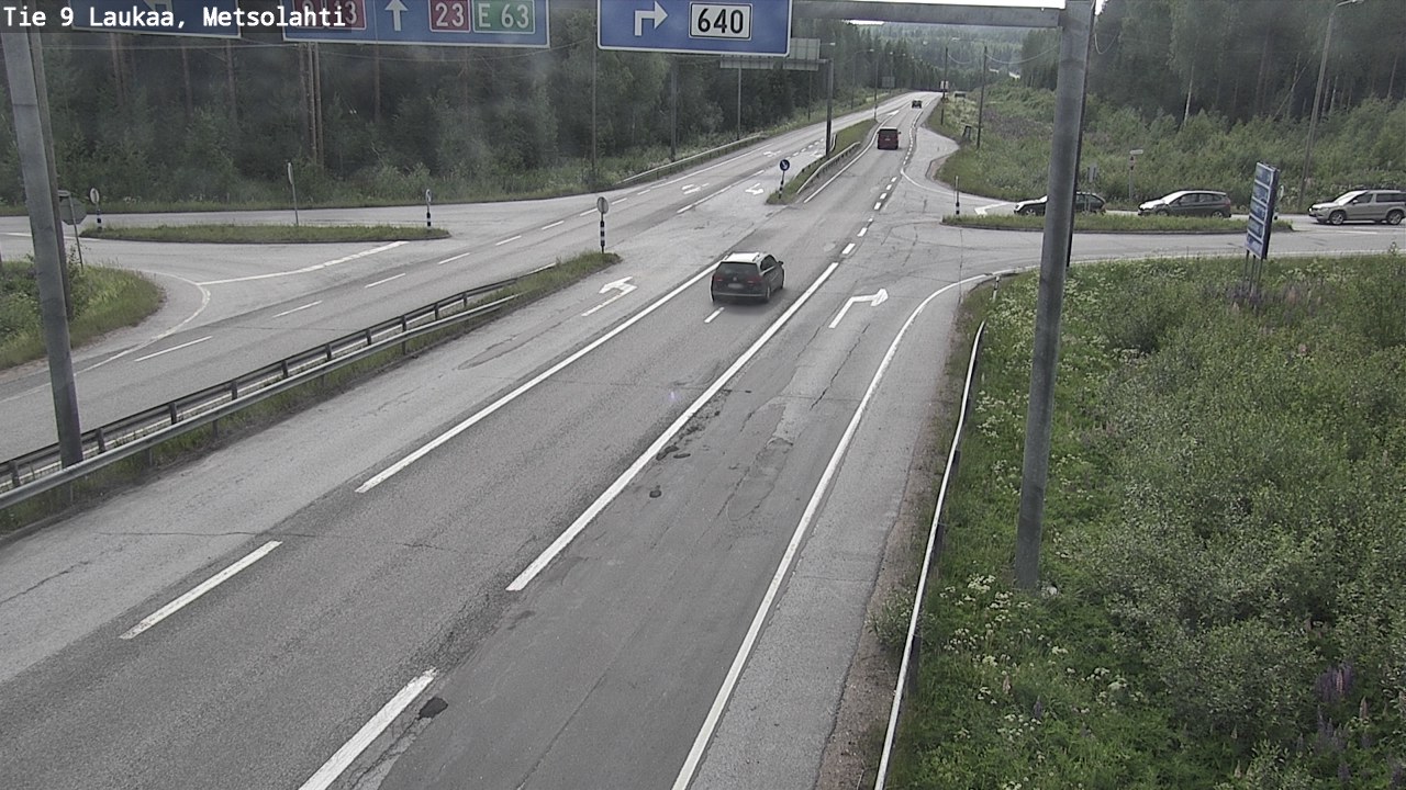 Kelikamerat Kuva Tie 9 Laukaa, Metsolahti, Laukaa, Keski-Suomi