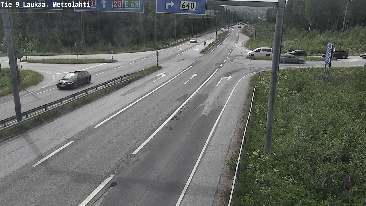 Kelikamerat Kuva Tie 9 Laukaa, Metsolahti, Laukaa, Keski-Suomi