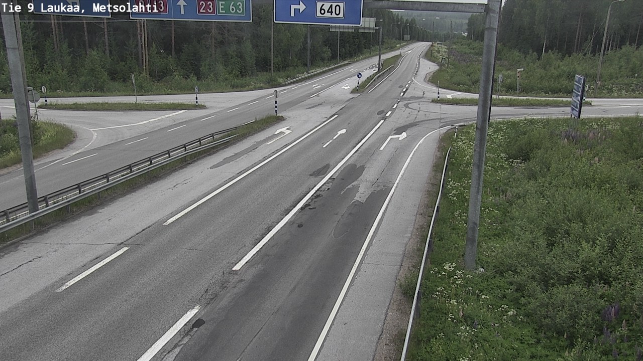 Kelikamerat Kuva Tie 9 Laukaa, Metsolahti, Laukaa, Keski-Suomi