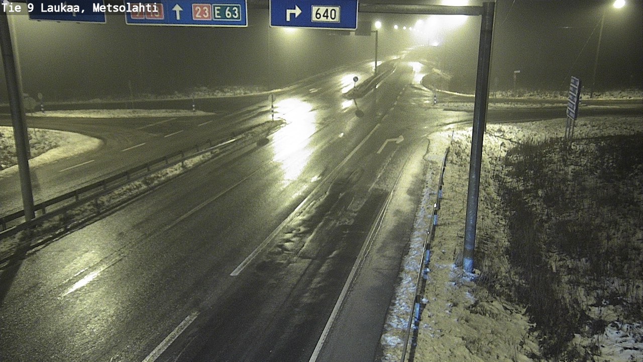 Weather Camera Image Väg 9 Laukaa, Metsolahti, Laukaa, Keski-Suomi