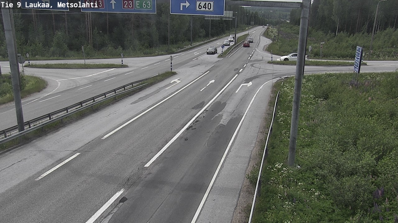Kelikamerat Kuva Tie 9 Laukaa, Metsolahti, Laukaa, Keski-Suomi