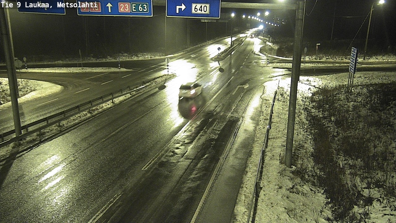 Weather Camera Image Väg 9 Laukaa, Metsolahti, Laukaa, Keski-Suomi