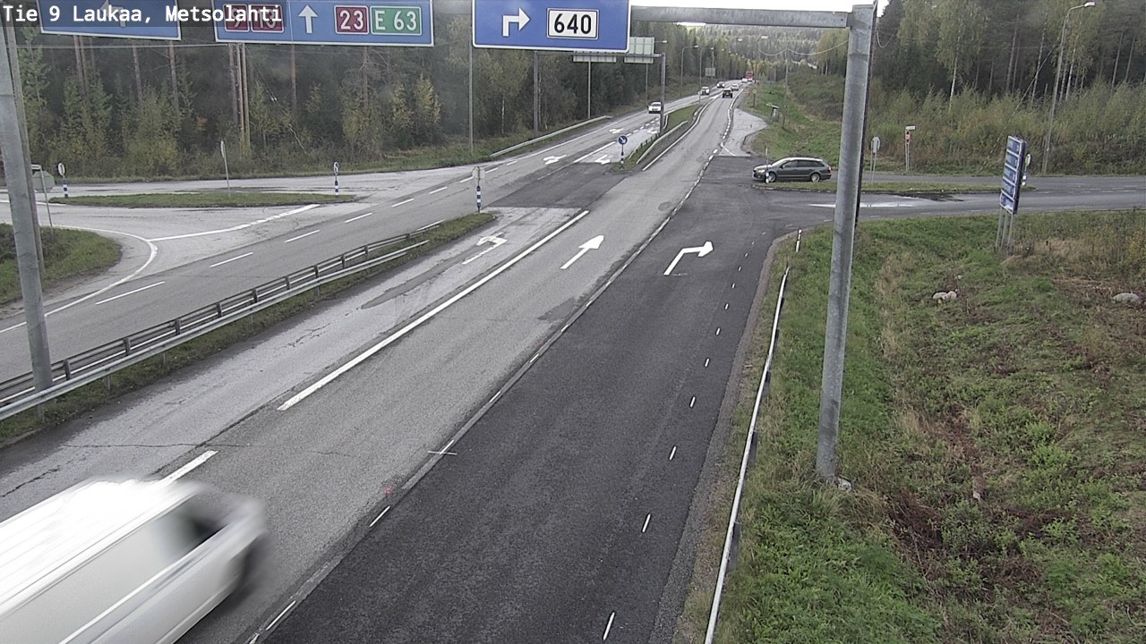 Weather Camera Image Road 9 Laukaa, Metsolahti, Laukaa, Keski-Suomi