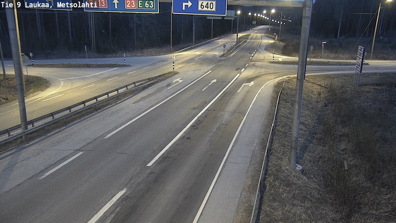 Weather Camera Image Road 9 Laukaa, Metsolahti, Laukaa, Keski-Suomi