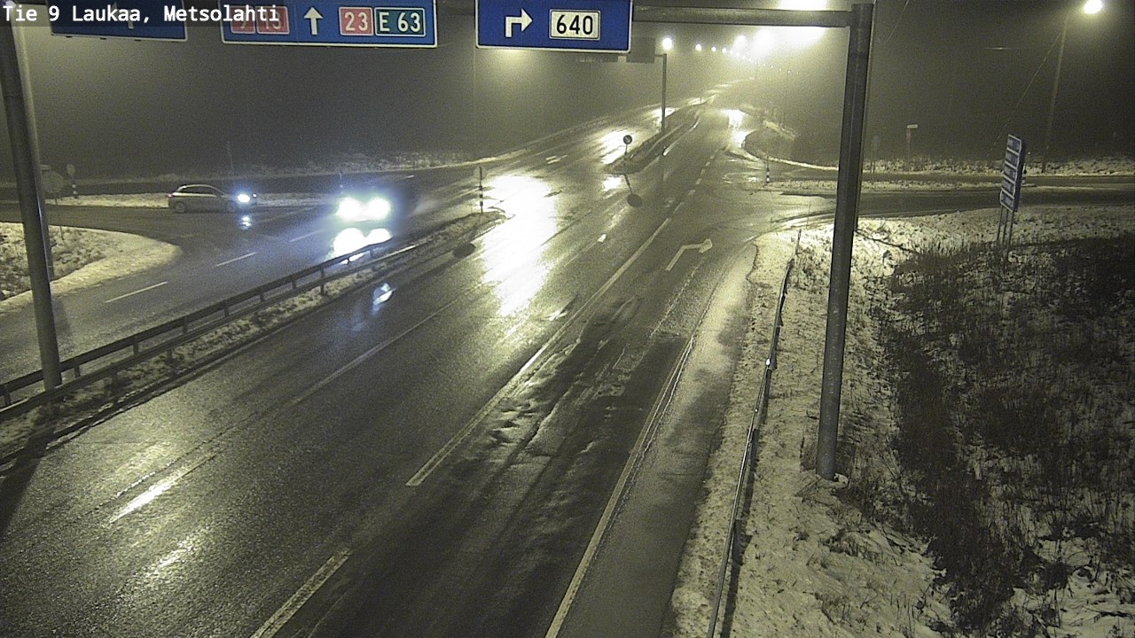Weather Camera Image Väg 9 Laukaa, Metsolahti, Laukaa, Keski-Suomi
