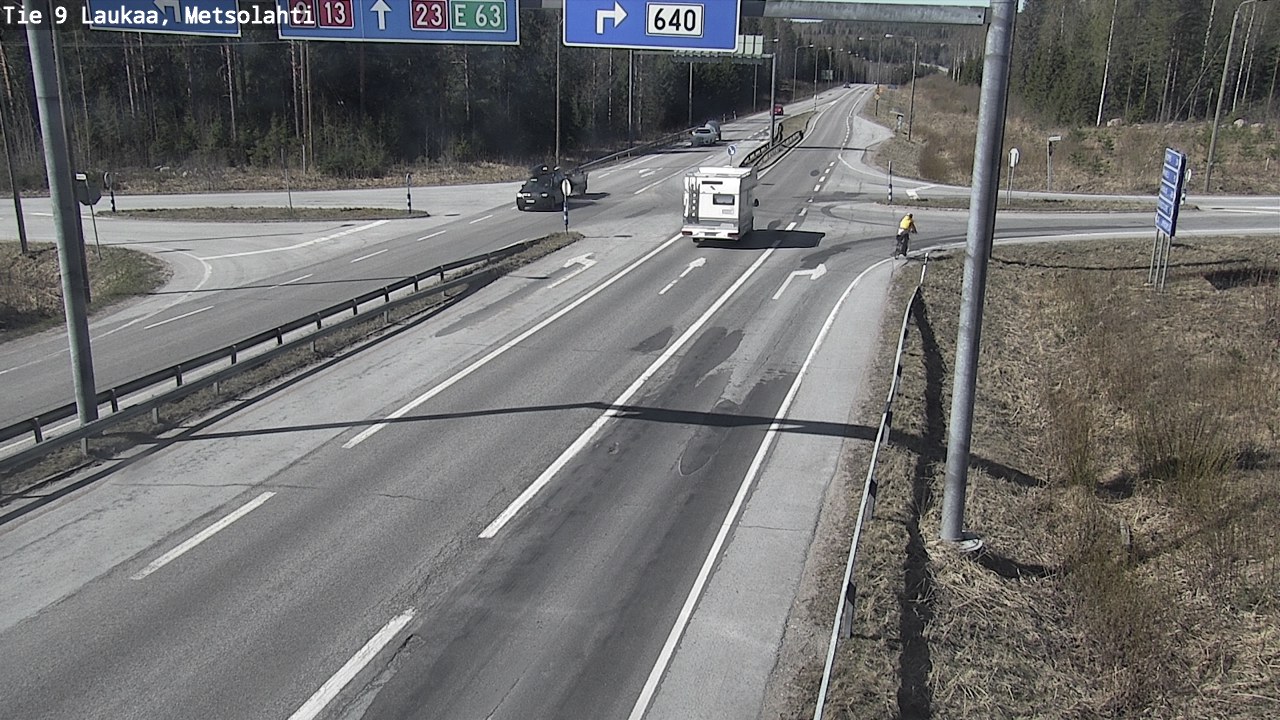 Kelikamerat Kuva Tie 9 Laukaa, Metsolahti, Laukaa, Keski-Suomi