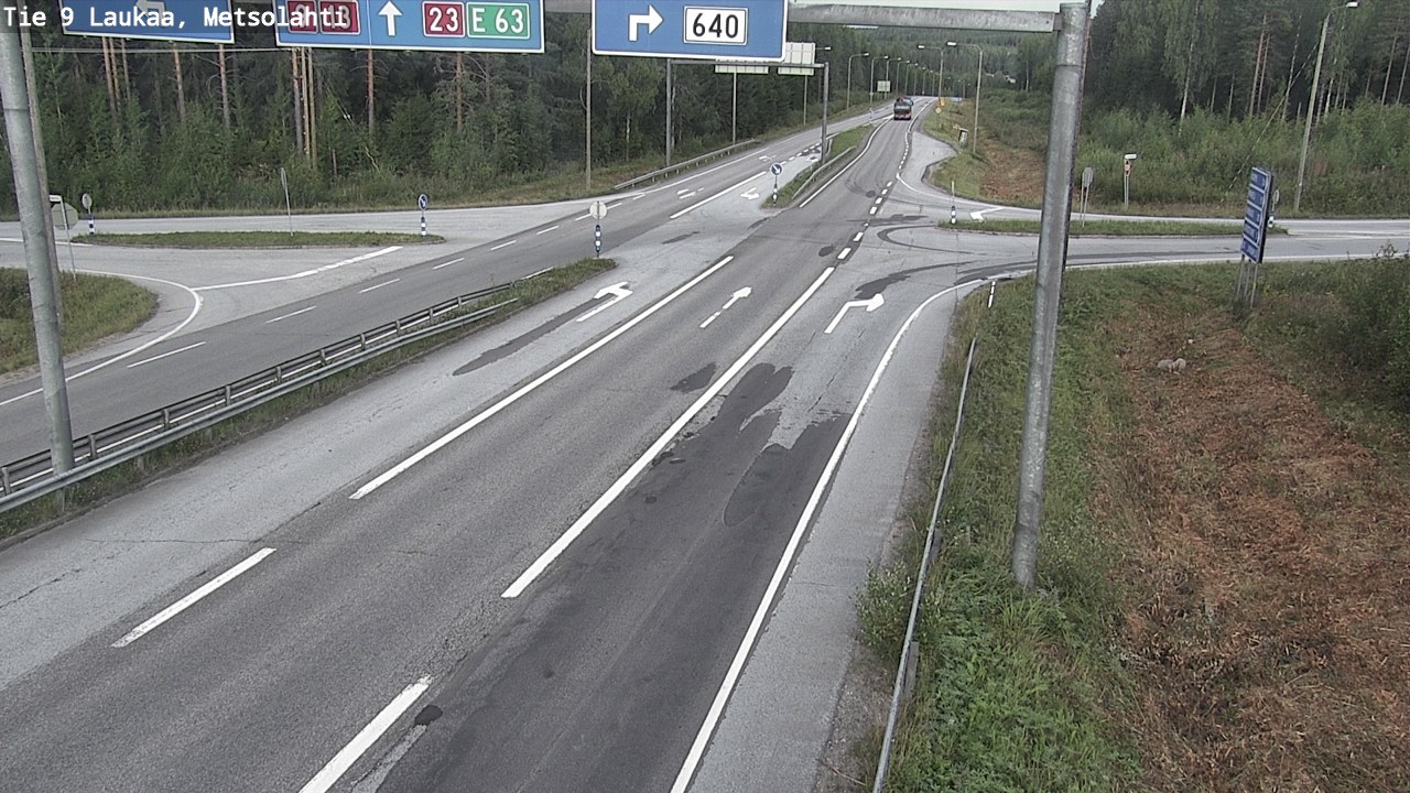 Weather Camera Image Road 9 Laukaa, Metsolahti, Laukaa, Keski-Suomi